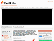 Tablet Screenshot of fireplotter.com